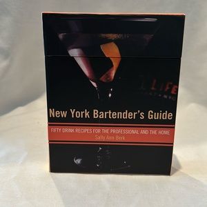 New York Bartender's Guide by Sally Ann Berk , Brand New